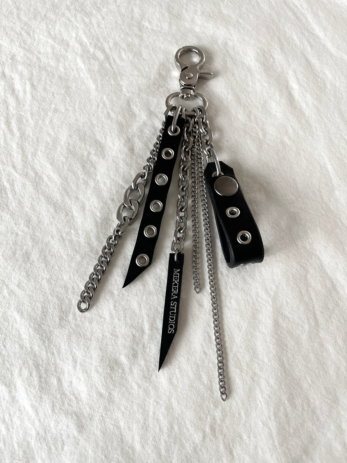 Handcrafted Leather Holder Punk Pants Chain C-7 C-8 limited edition by artisans ー MEKERA STUDIOS