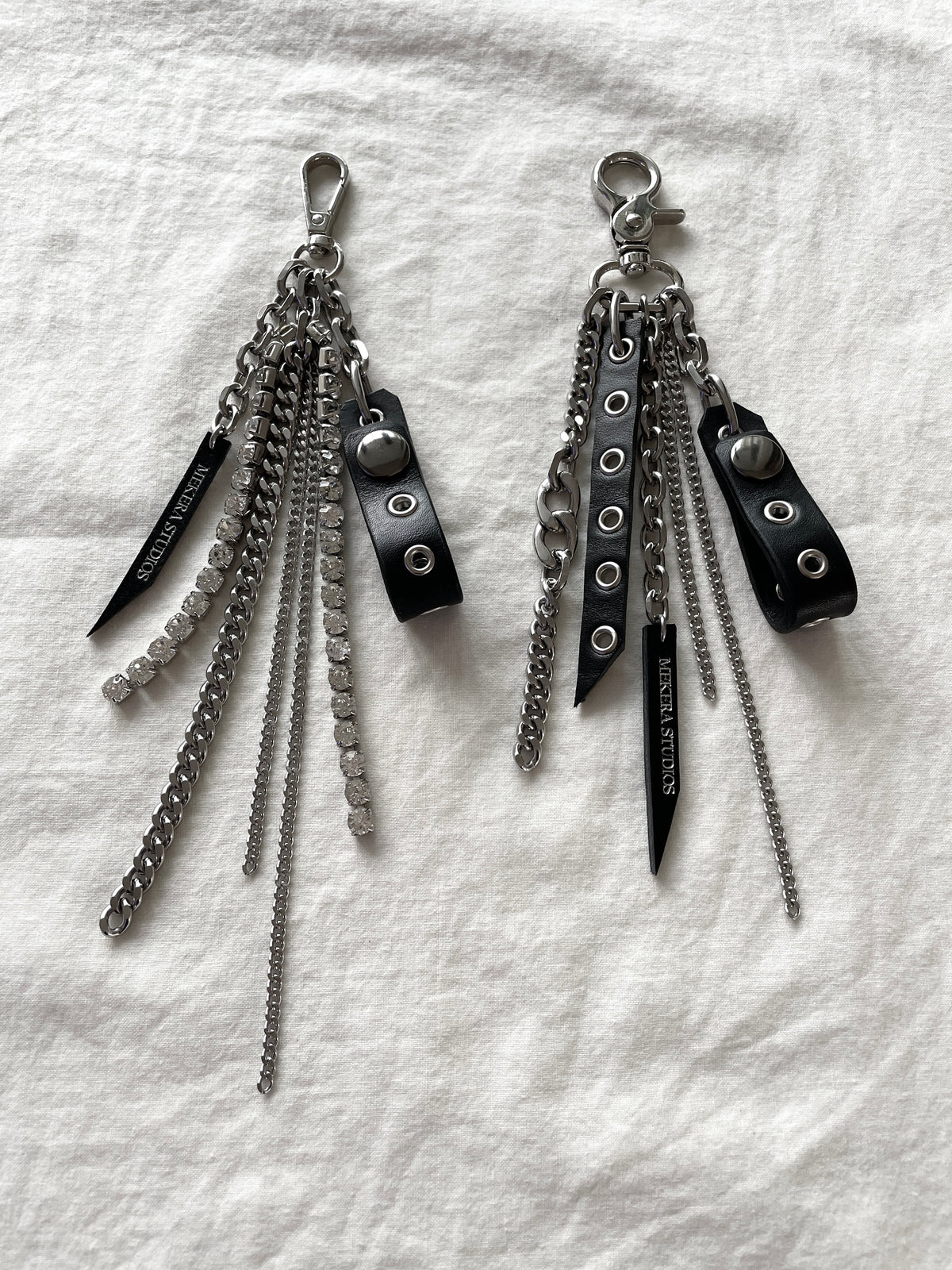 Handcrafted Leather Holder Punk Pants Chain C-7 C-8 limited edition by artisans ー MEKERA STUDIOS