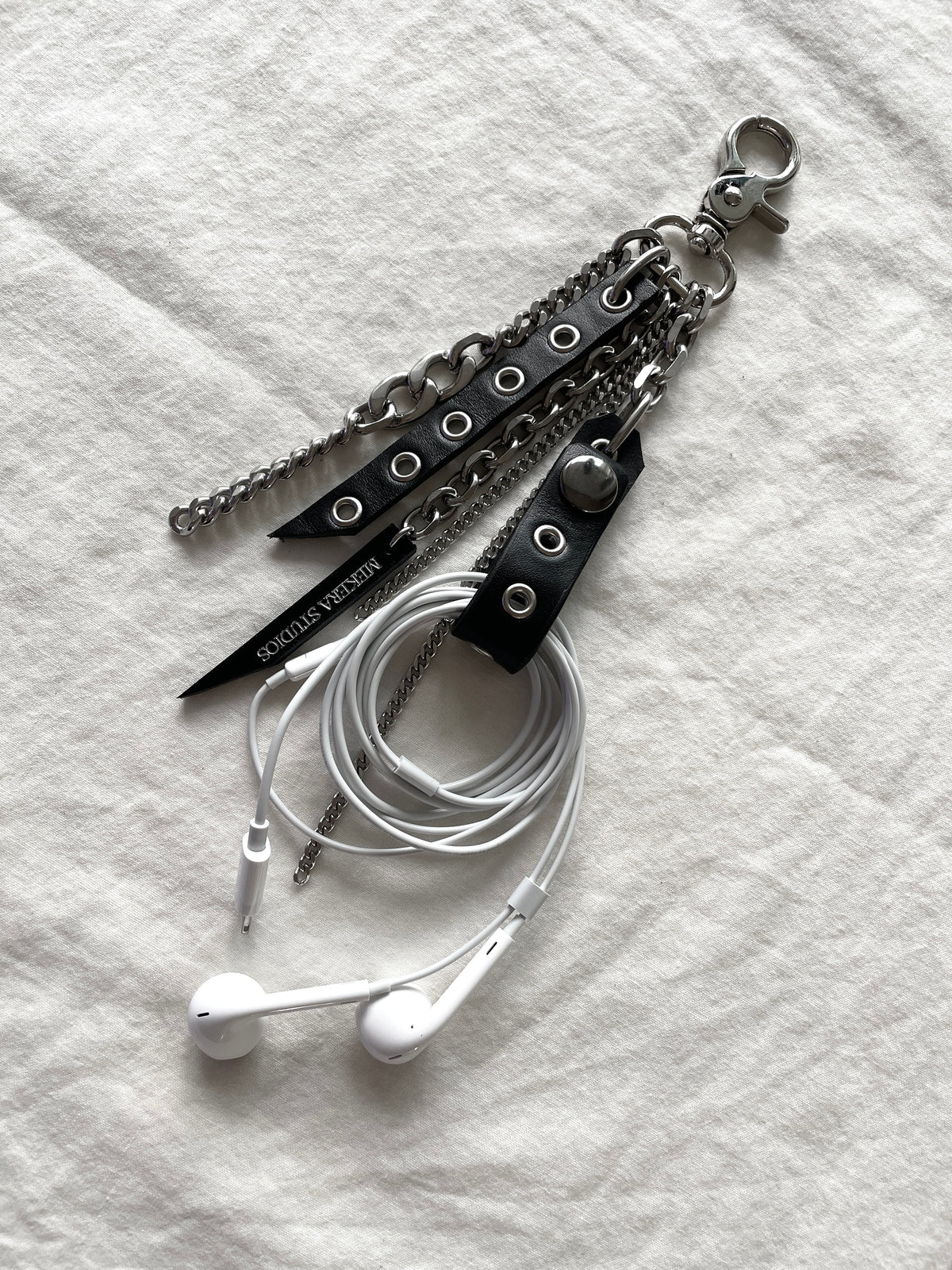 Handcrafted Leather Holder Punk Pants Chain C-7 C-8 limited edition by artisans ー MEKERA STUDIOS