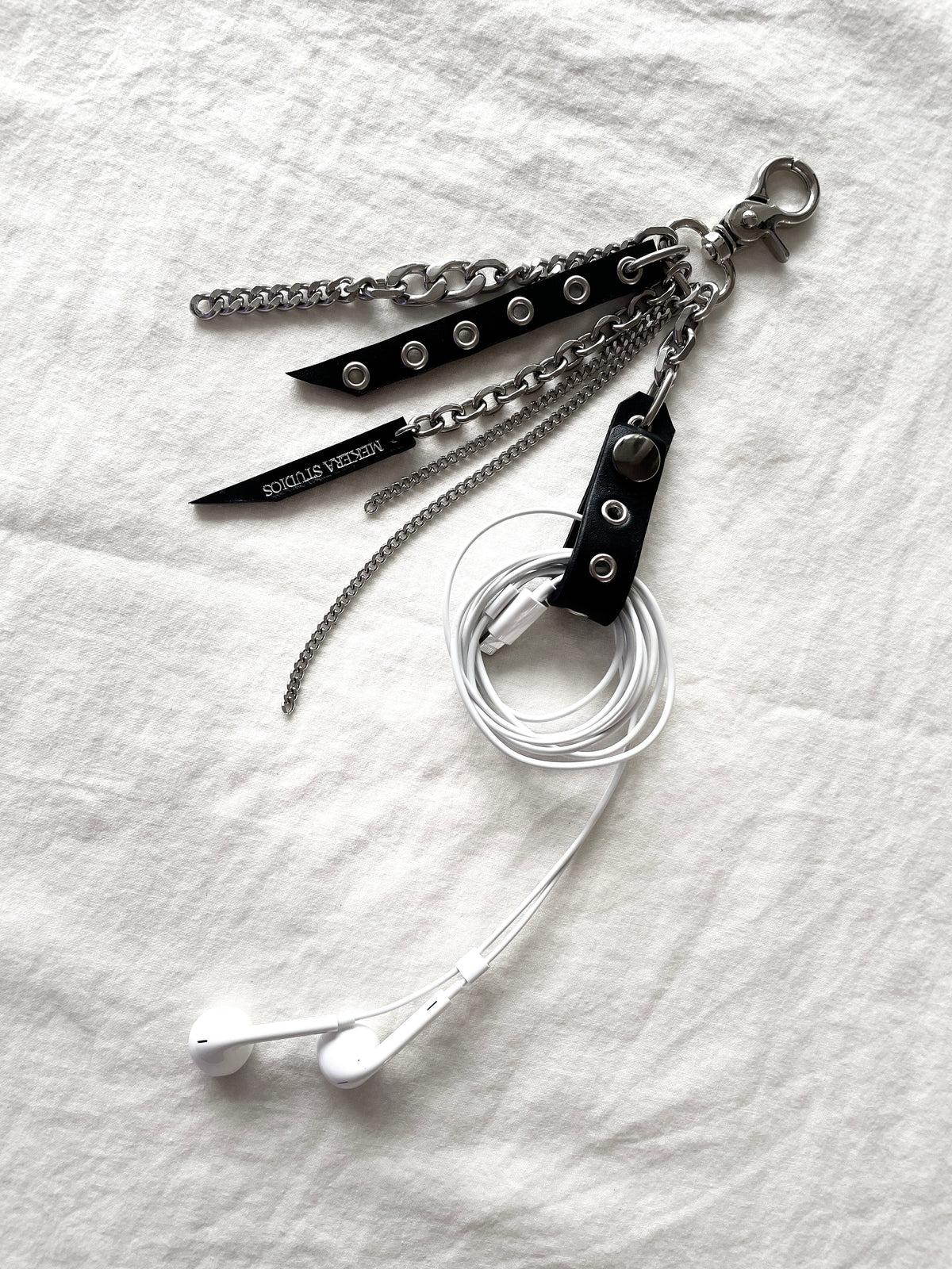 Handcrafted Leather Holder Punk Pants Chain C-7 C-8 limited edition by artisans ー MEKERA STUDIOS