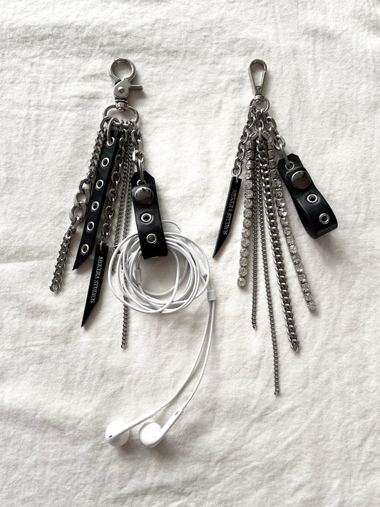 Handcrafted Leather Holder Punk Pants Chain C-7 C-8 limited edition by artisans ー MEKERA STUDIOS