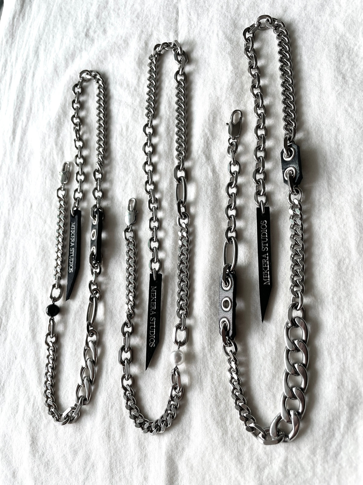 Handcrafted Punk Necklace C-9 limited edition by artisans ー MEKERA STUDIOS