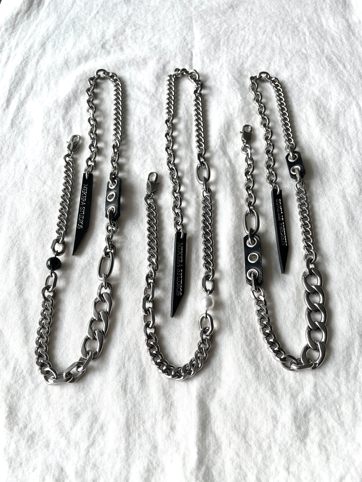 Handcrafted Punk Necklace C-9 limited edition by artisans ー MEKERA STUDIOS