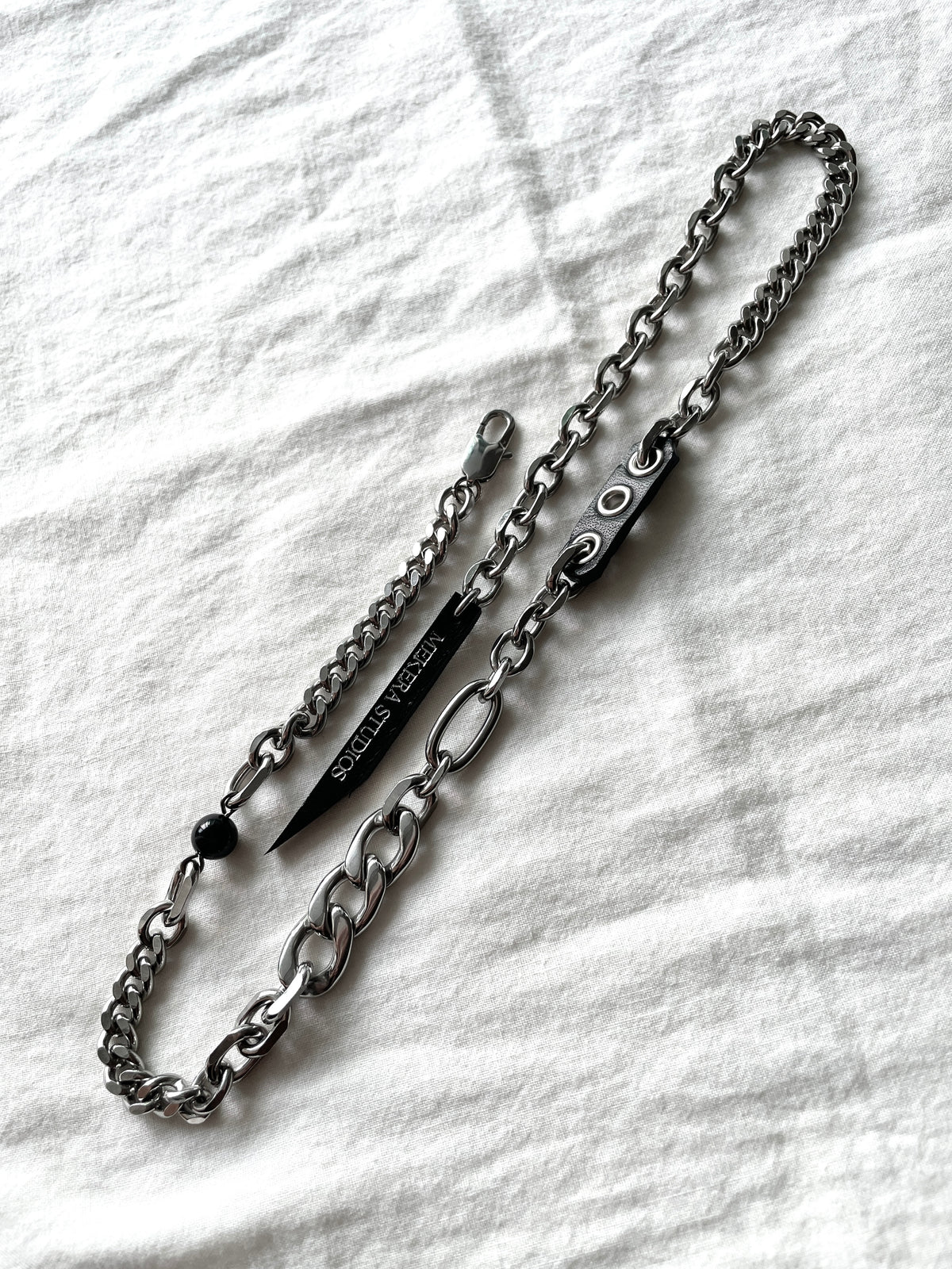 Handcrafted Punk Necklace C-9 limited edition by artisans ー MEKERA STUDIOS