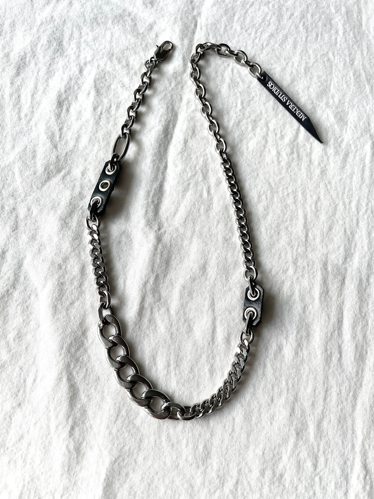 Handcrafted Punk Necklace C-9 limited edition by artisans ー MEKERA STUDIOS