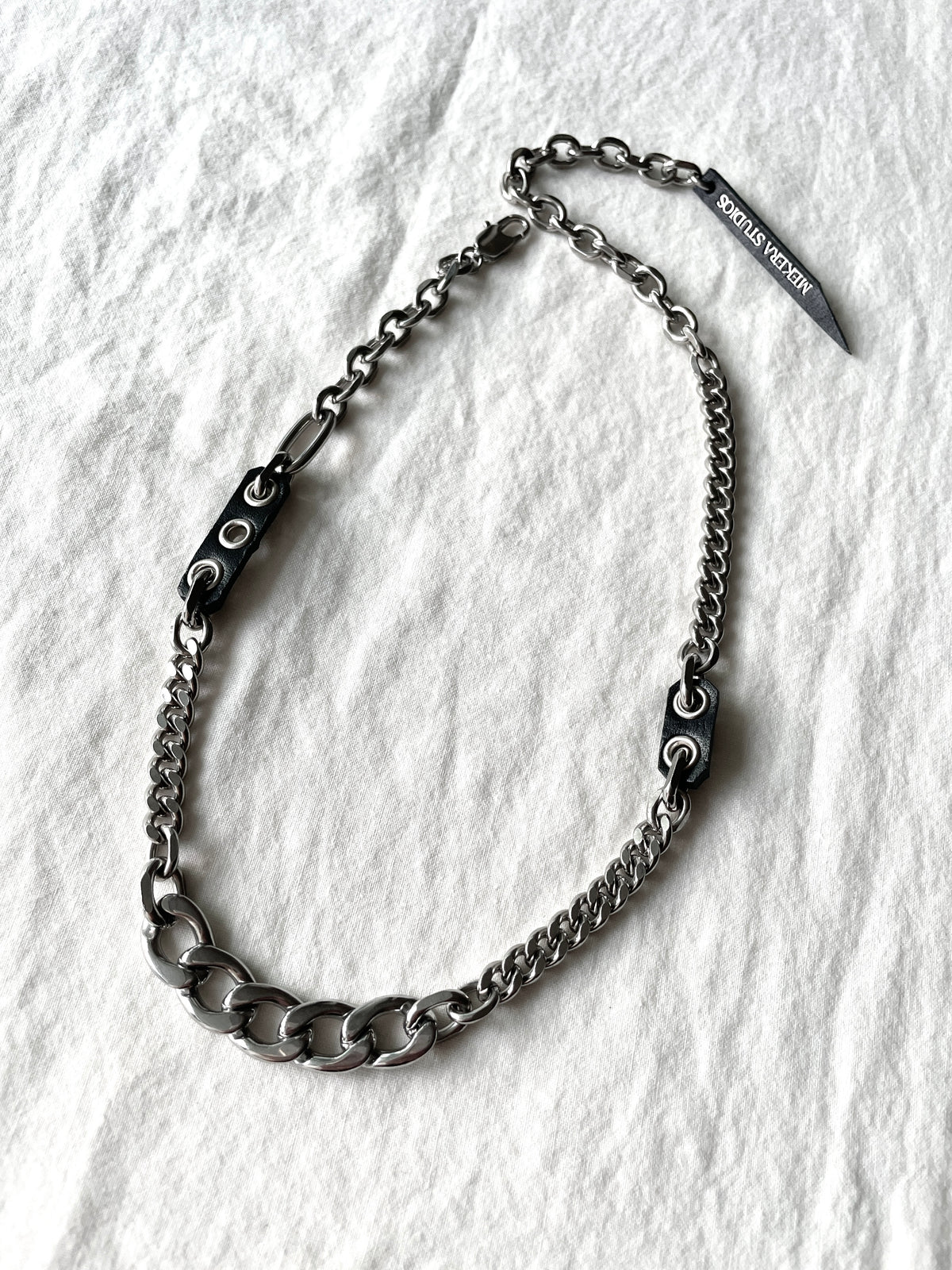 Handcrafted Punk Necklace C-9 limited edition by artisans ー MEKERA STUDIOS
