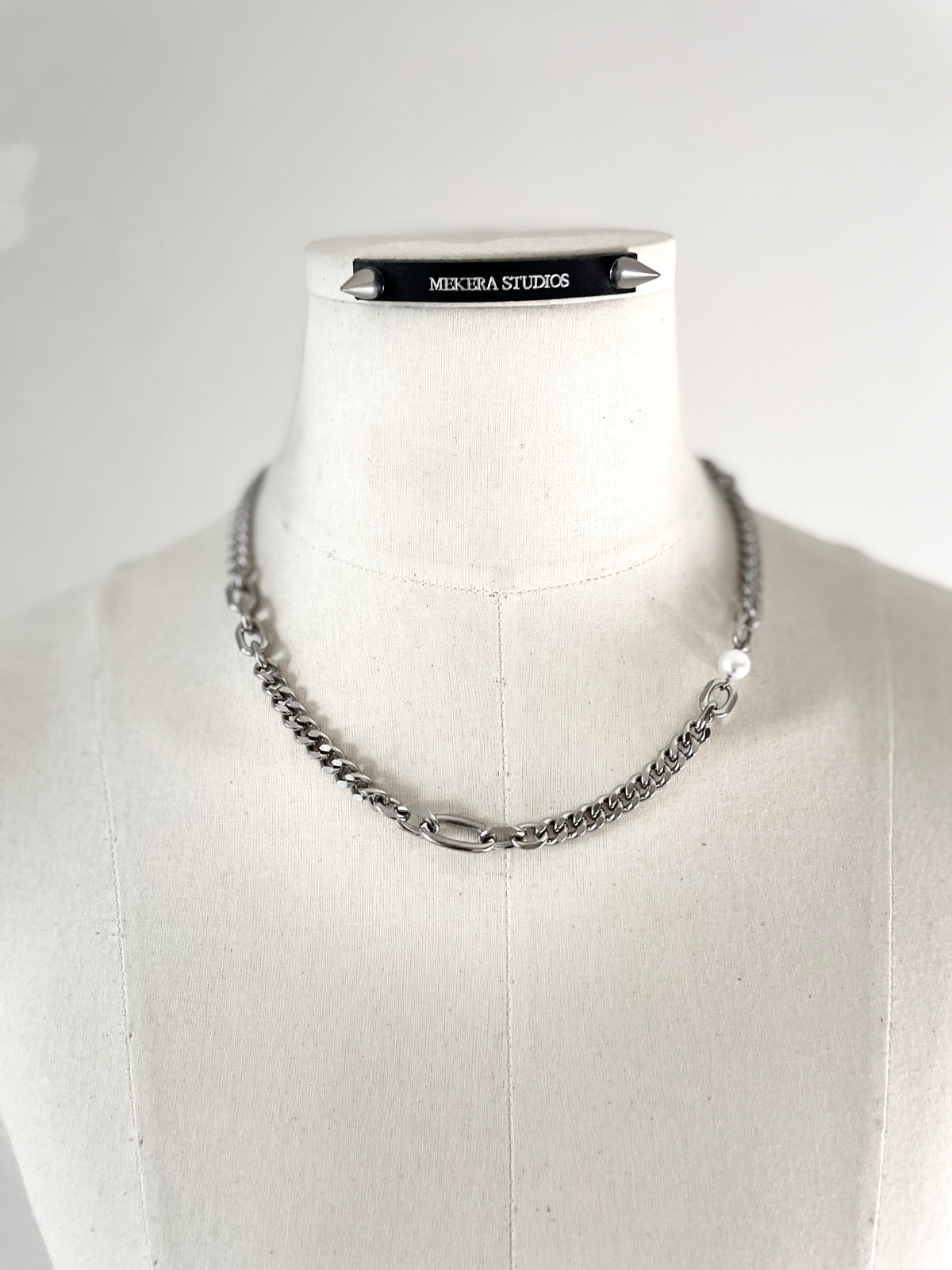 Handcrafted Punk Necklace C-9 limited edition by artisans ー MEKERA STUDIOS