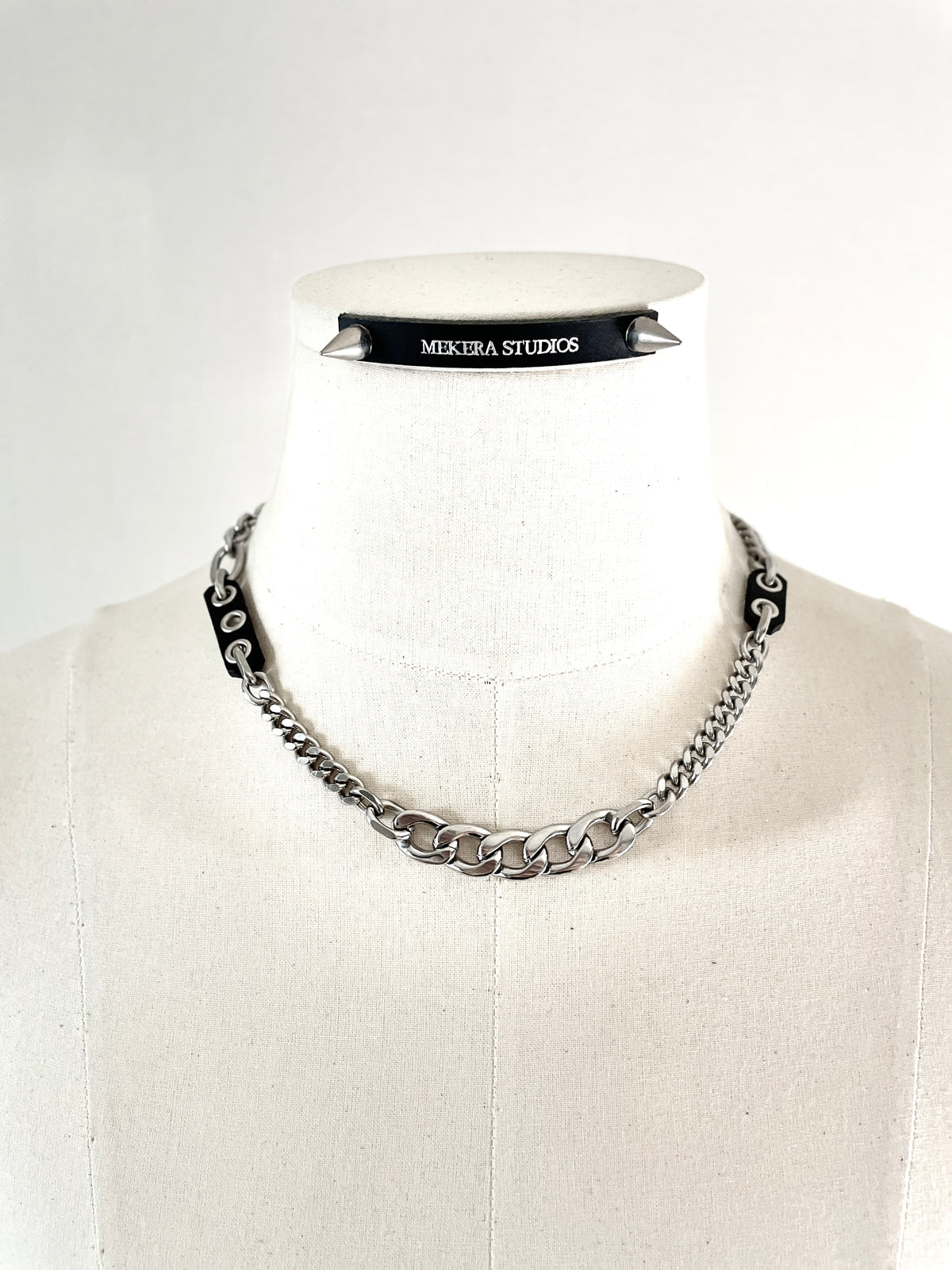 Handcrafted Punk Necklace C-9 limited edition by artisans ー MEKERA STUDIOS