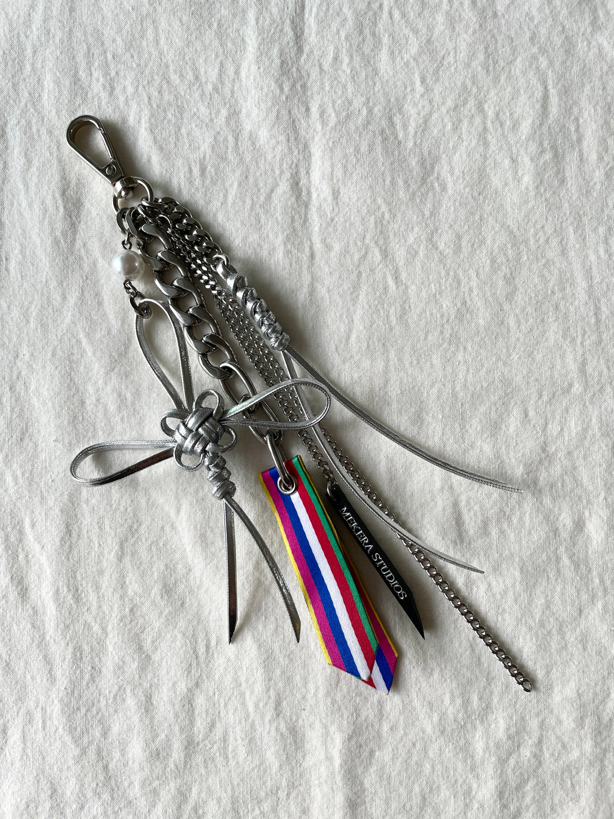 Handcrafted Korean Norigae Knot & Saekdong Keychain N-8, limited edition by artisans