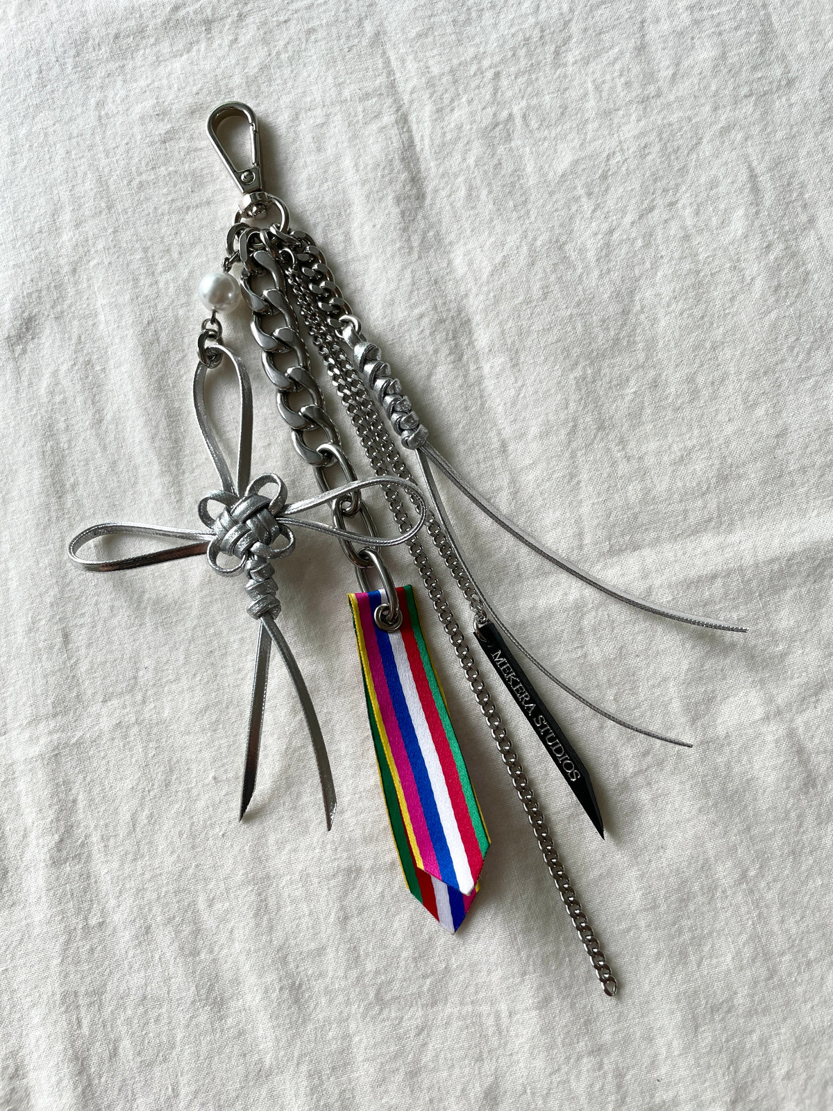Handcrafted Korean Norigae Knot & Saekdong Keychain N-8, limited edition by artisans