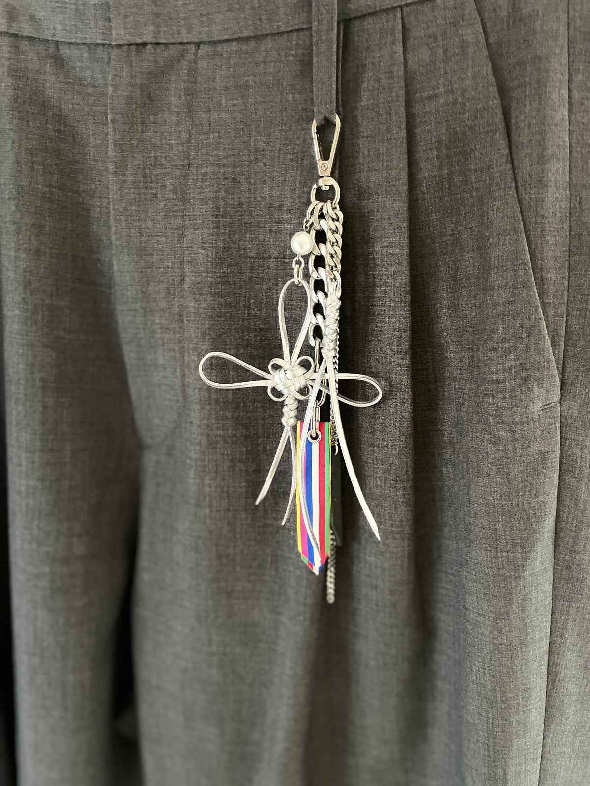 Handcrafted Korean Norigae Knot & Saekdong Keychain N-8, limited edition by artisans