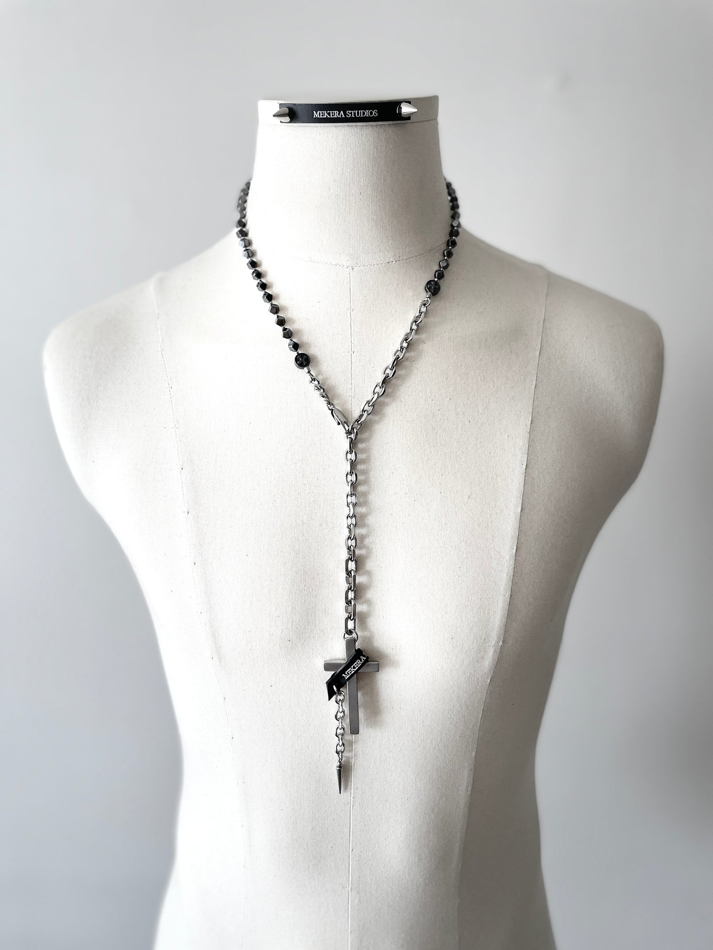 Collection [G]-6 Cross Necklace - MEKERA STUDIOS