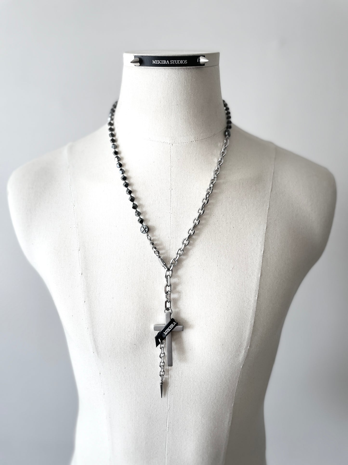 Collection [G]-6 Cross Necklace - MEKERA STUDIOS