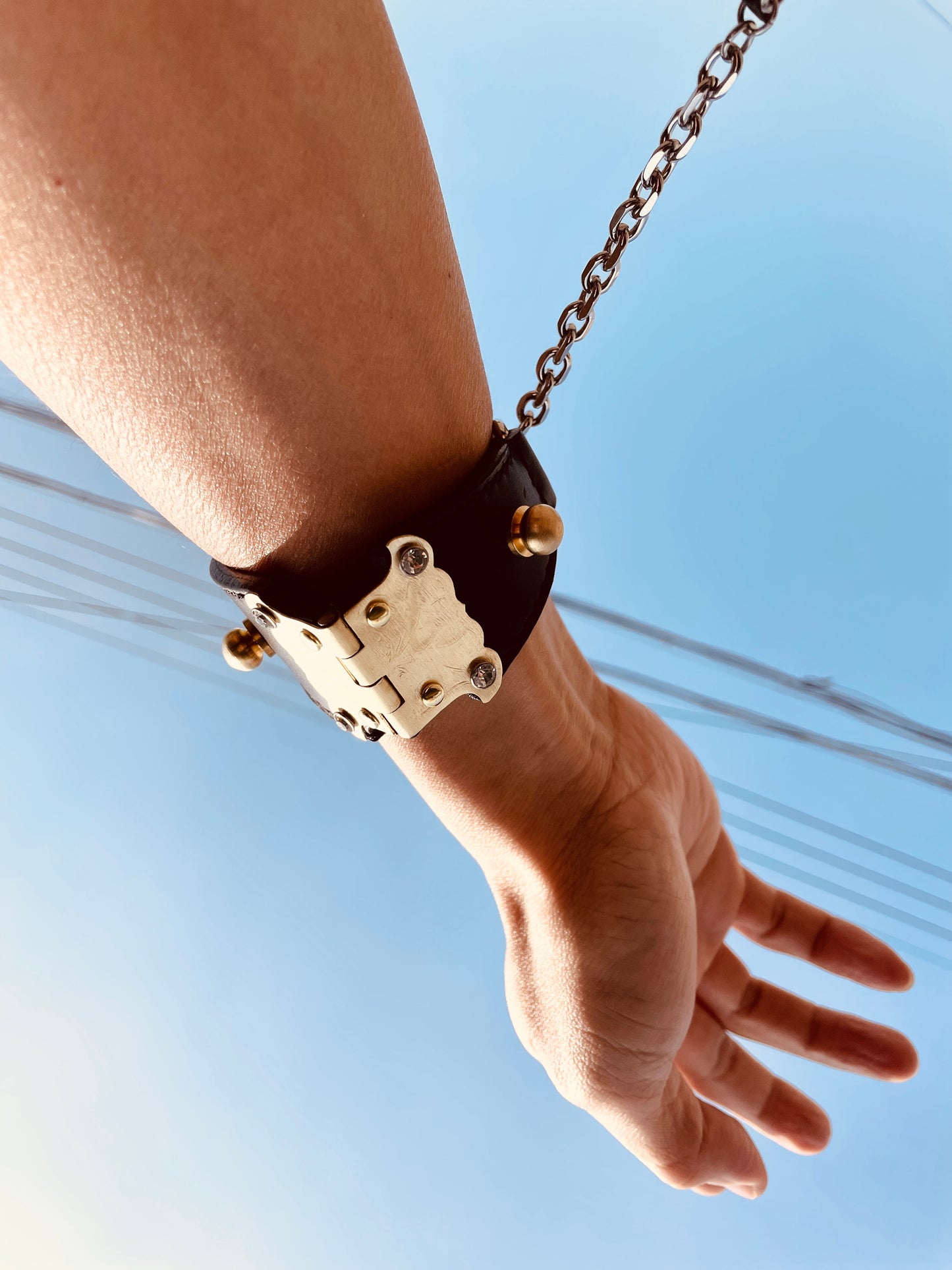 The K-5 Leather Bracelet Chain - MEKERA STUDIOS