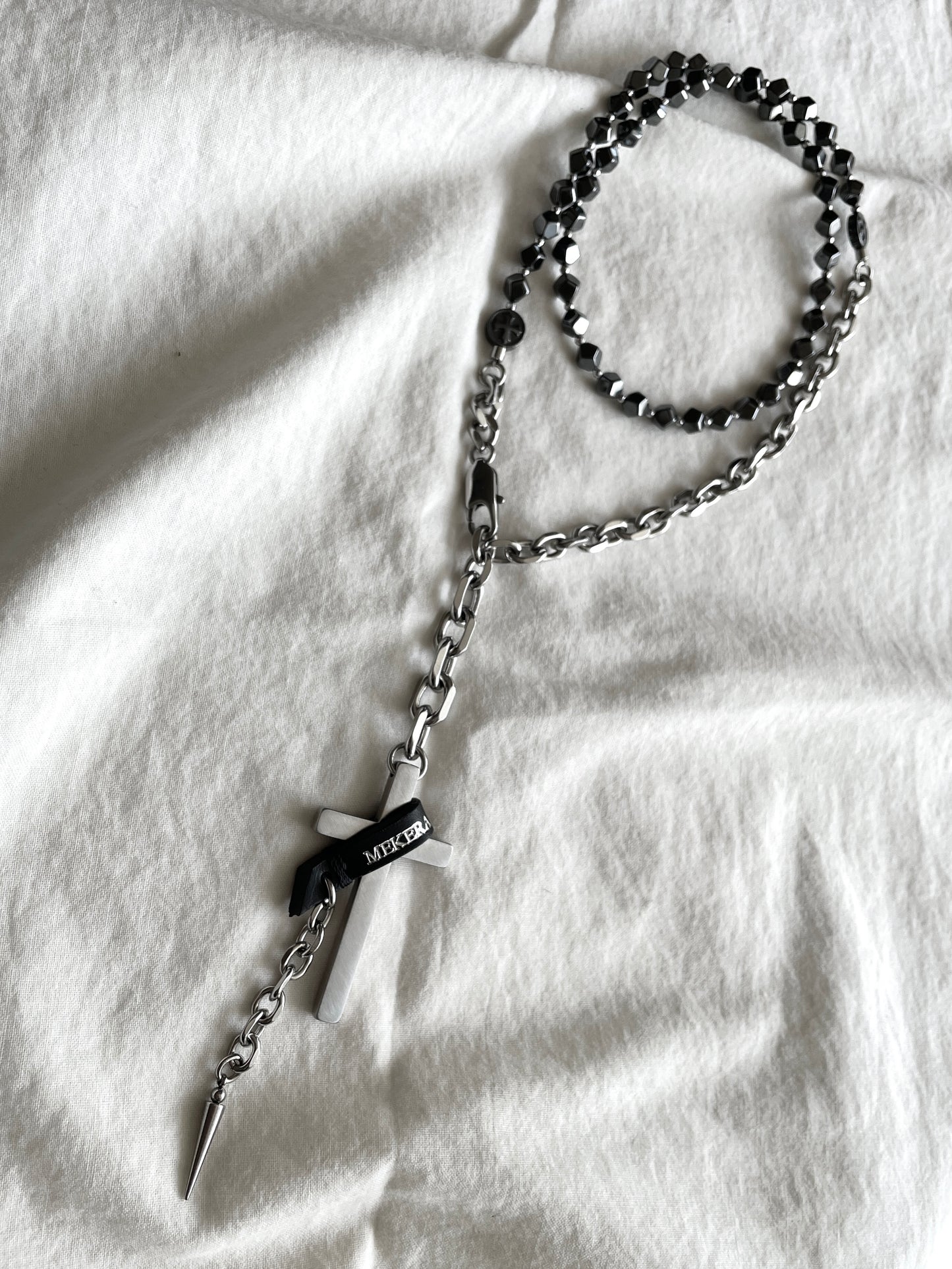 Collection [G]-6 Cross Necklace - MEKERA STUDIOS