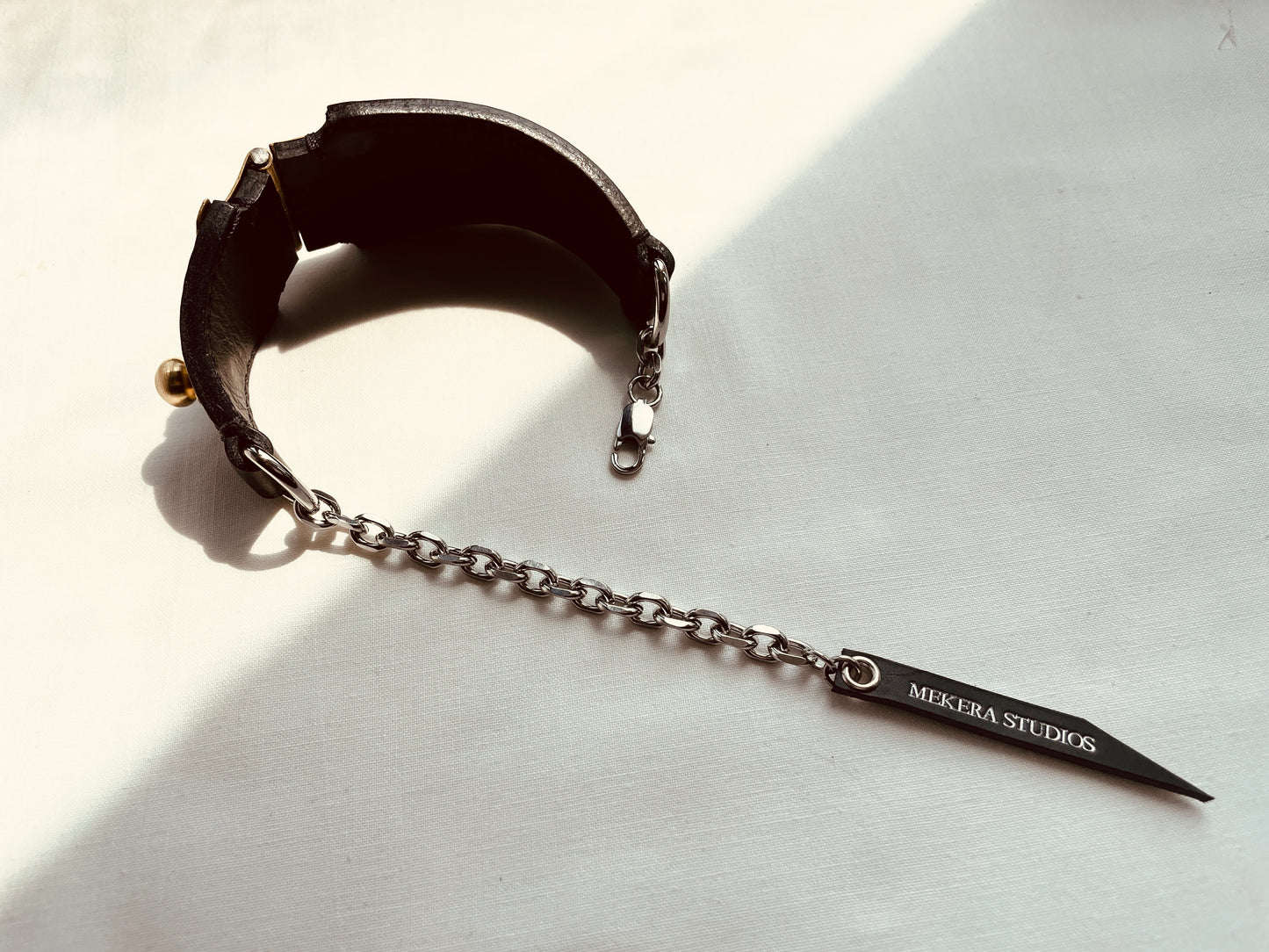 The K-5 Leather Bracelet Chain - MEKERA STUDIOS