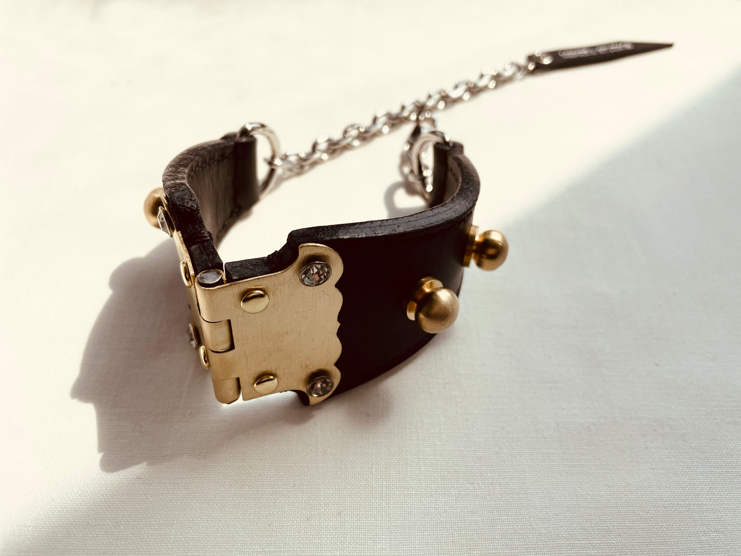 The K-5 Leather Bracelet Chain - MEKERA STUDIOS