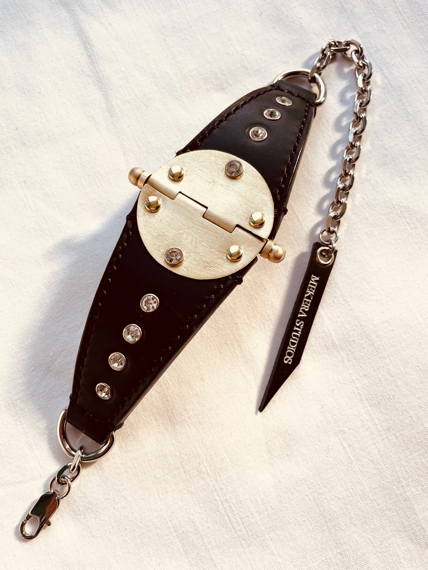 The K-6 Leather Bracelet Chain - MEKERA STUDIOS