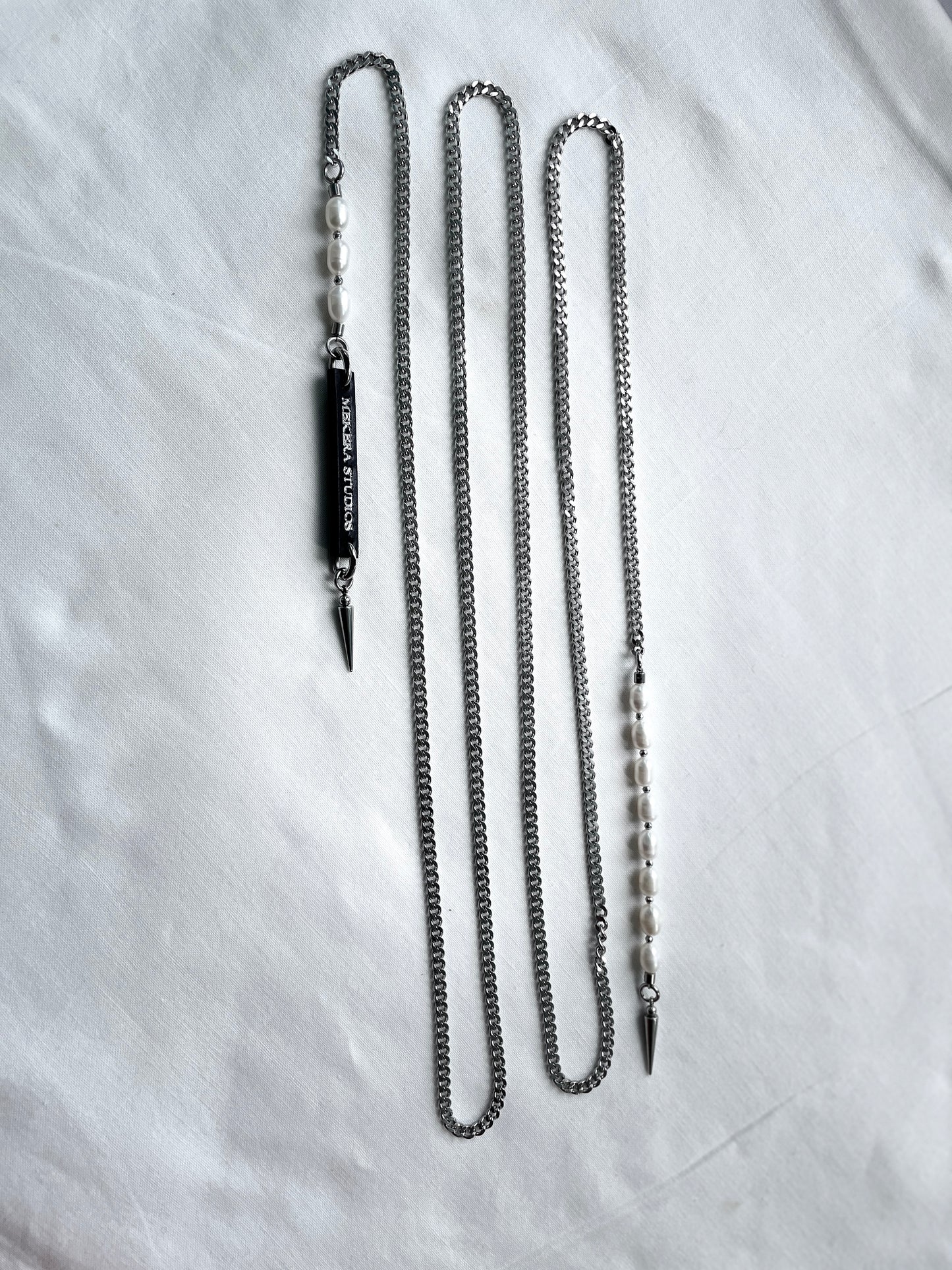Collection { J } True Pearl Necklace J-1 - MEKERA STUDIOS