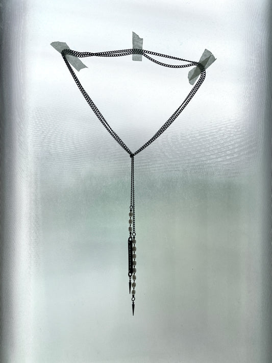 Collection { J } True Pearl Necklace J-1 - MEKERA STUDIOS