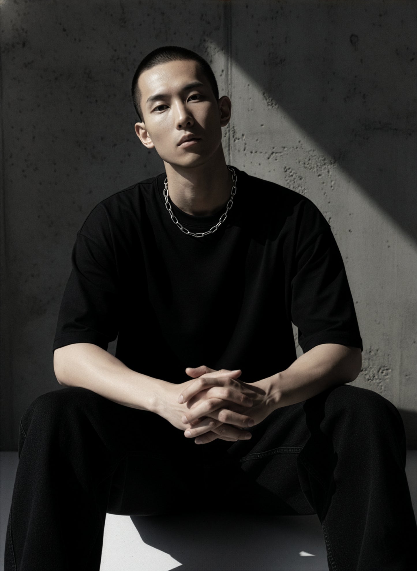 Chunky Link Chain Necklace Stainless steel RTB-N6 - MEKERA STUDIOS