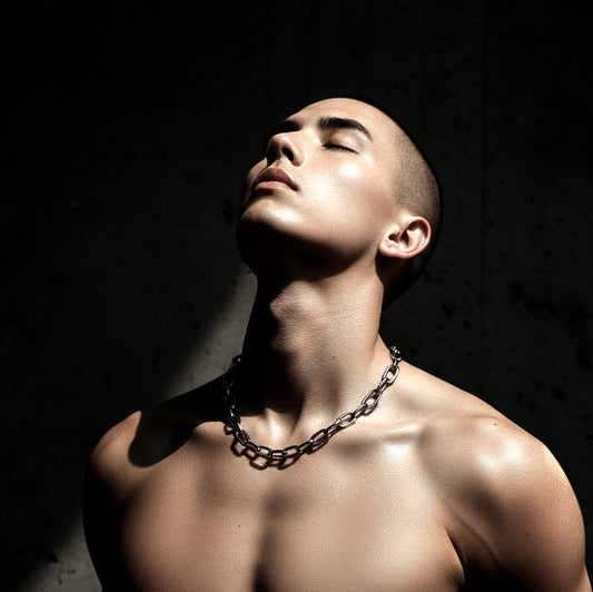 Chunky Link Chain Necklace Stainless steel RTB-N6 - MEKERA STUDIOS