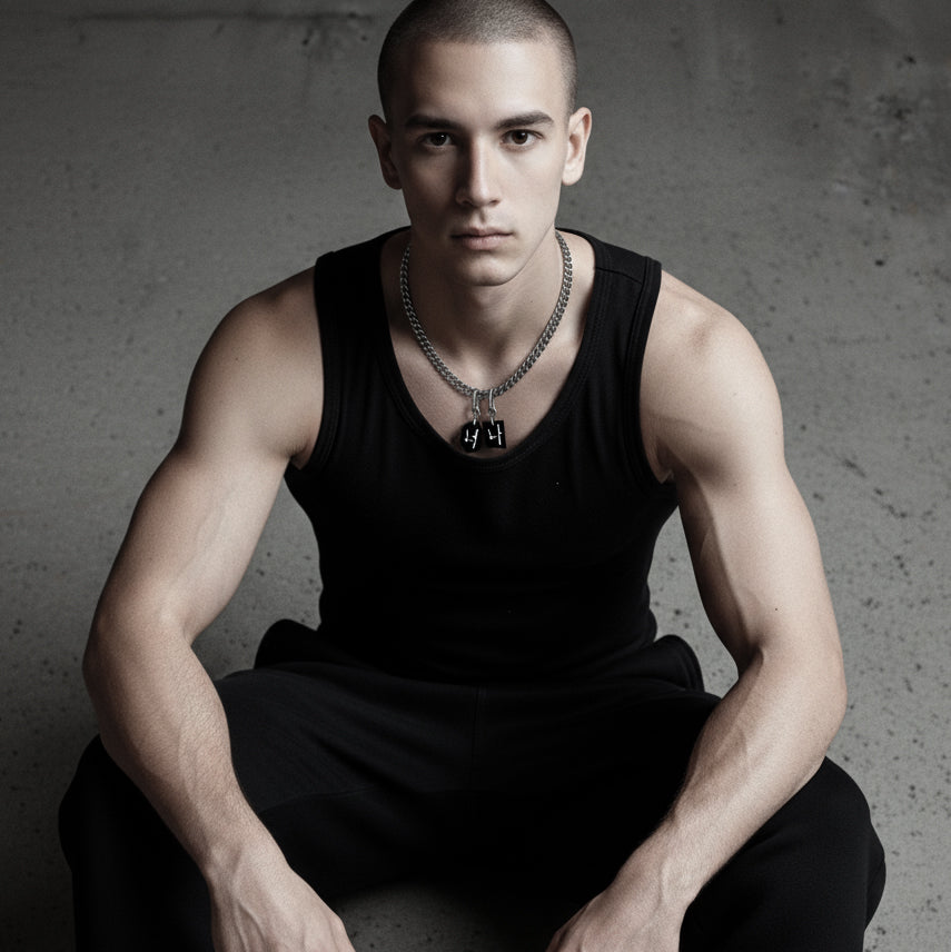 Korean Initial S-6 수•繡•SU collection - Embroider Handcrafted Personal Name Pendants - MEKERA STUDIOS