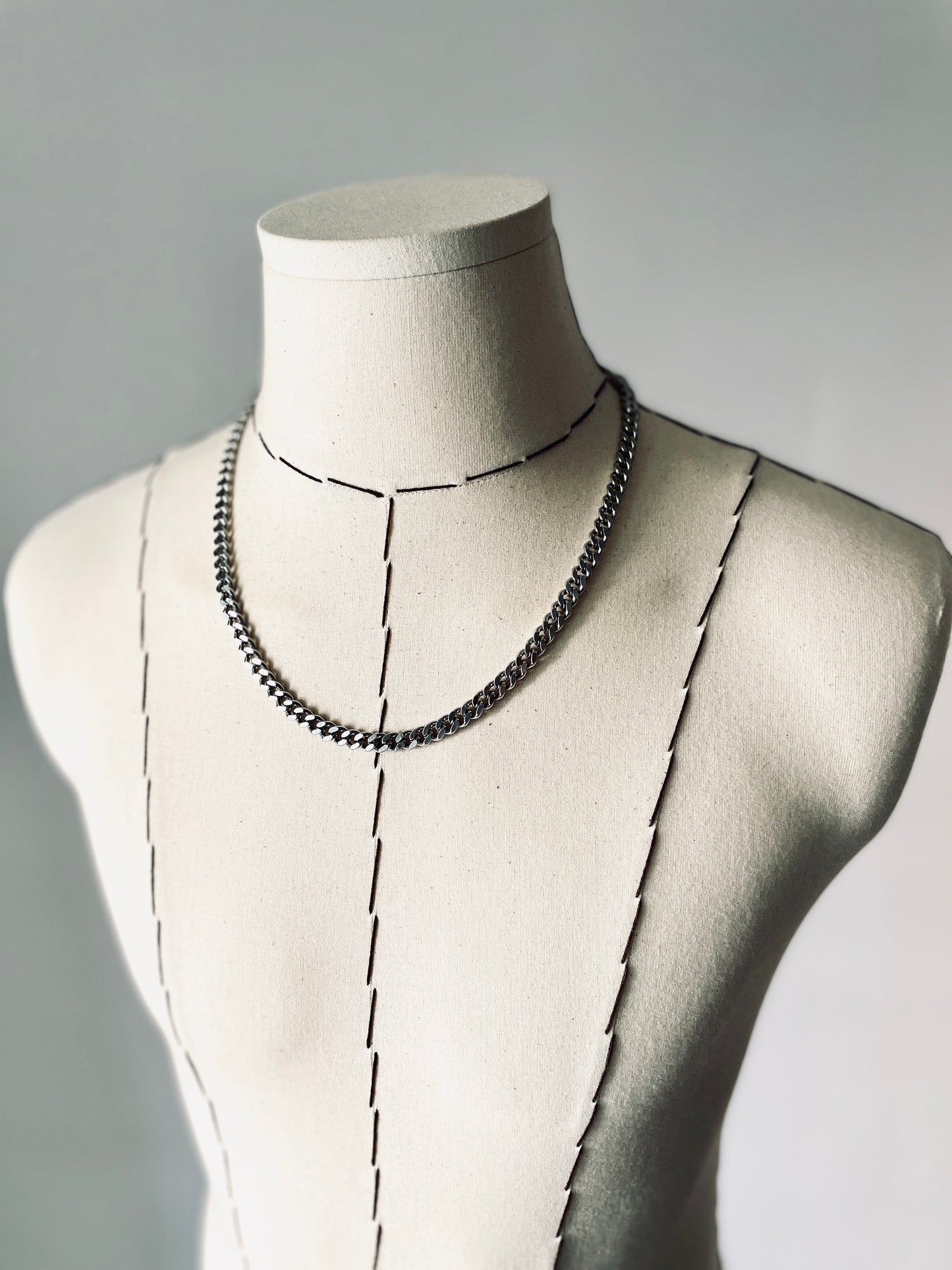 SCB1 Necklace Long chain Choker - MEKERA STUDIOS