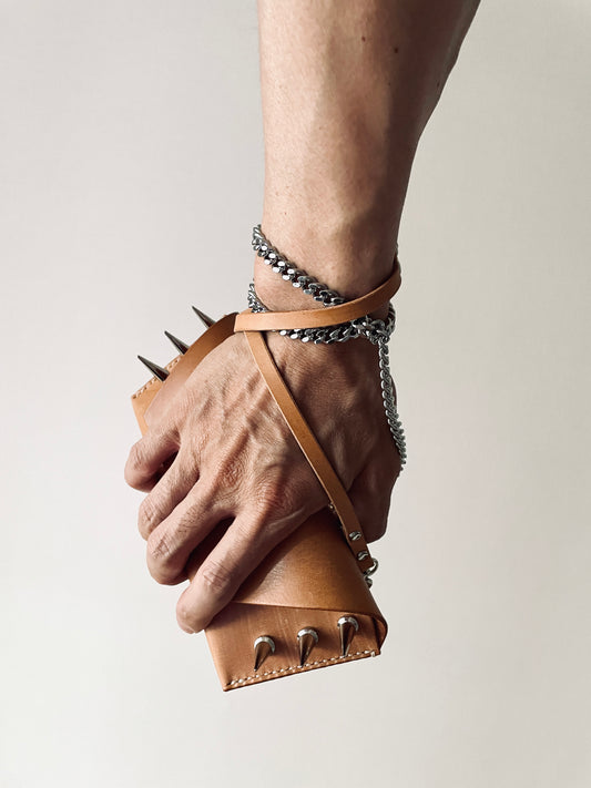 Spikes Mini bag Italy bridle leather - MEKERA STUDIOS