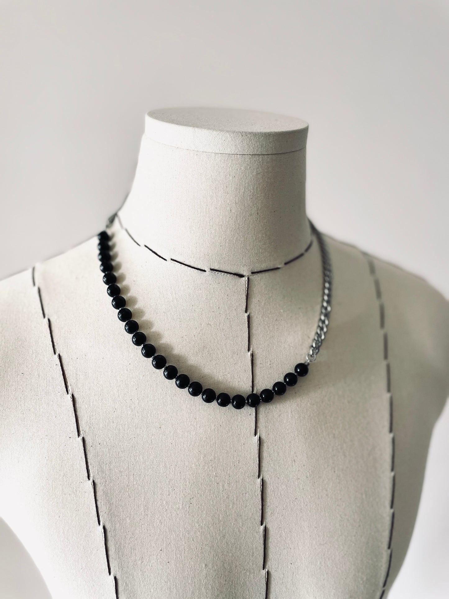 VXS4 Necklace Long chain Choker-MEKERA STUDIOS