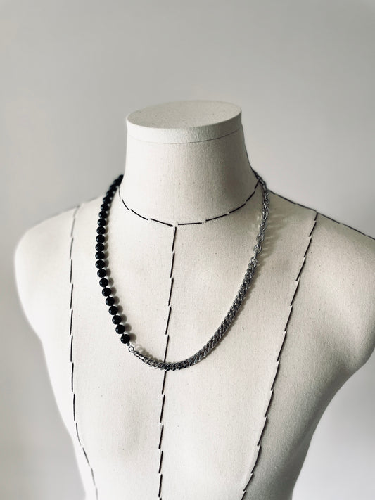 VXS4 Necklace Long chain Choker-MEKERA STUDIOS