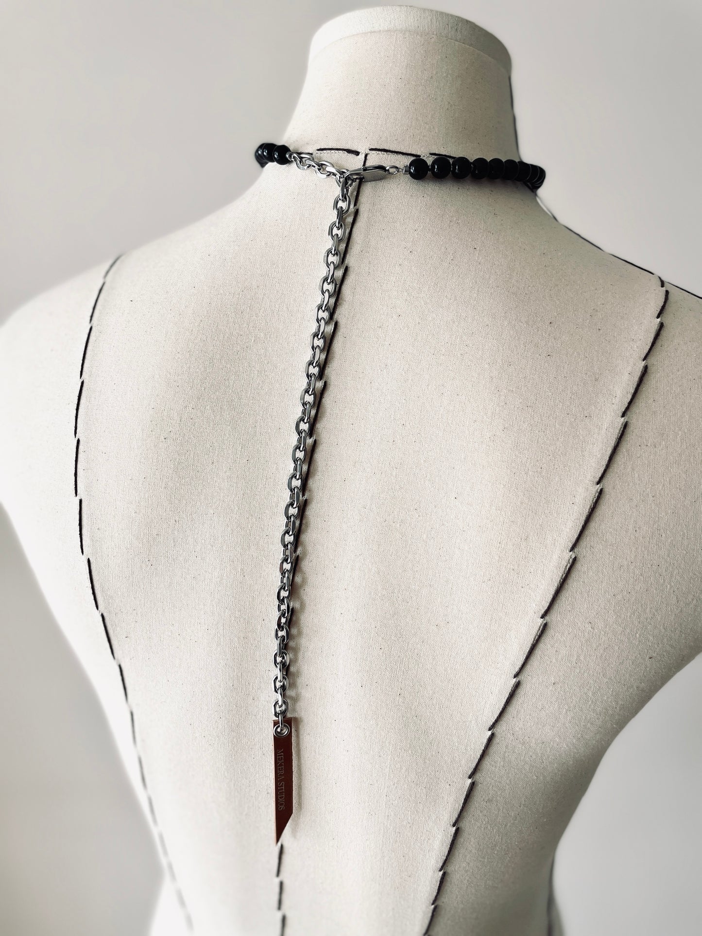 VXS5 Necklace Long chain Choker - MEKERA STUDIOS