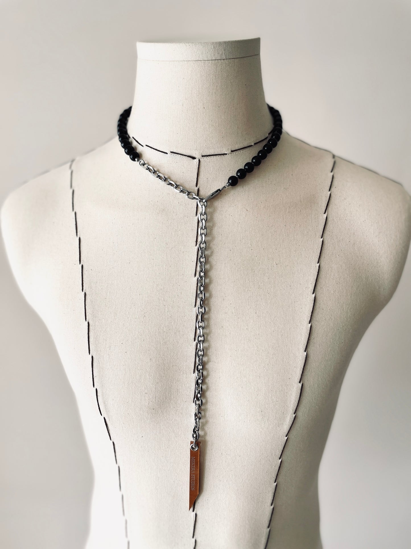 VXS5 Necklace Long chain Choker - MEKERA STUDIOS